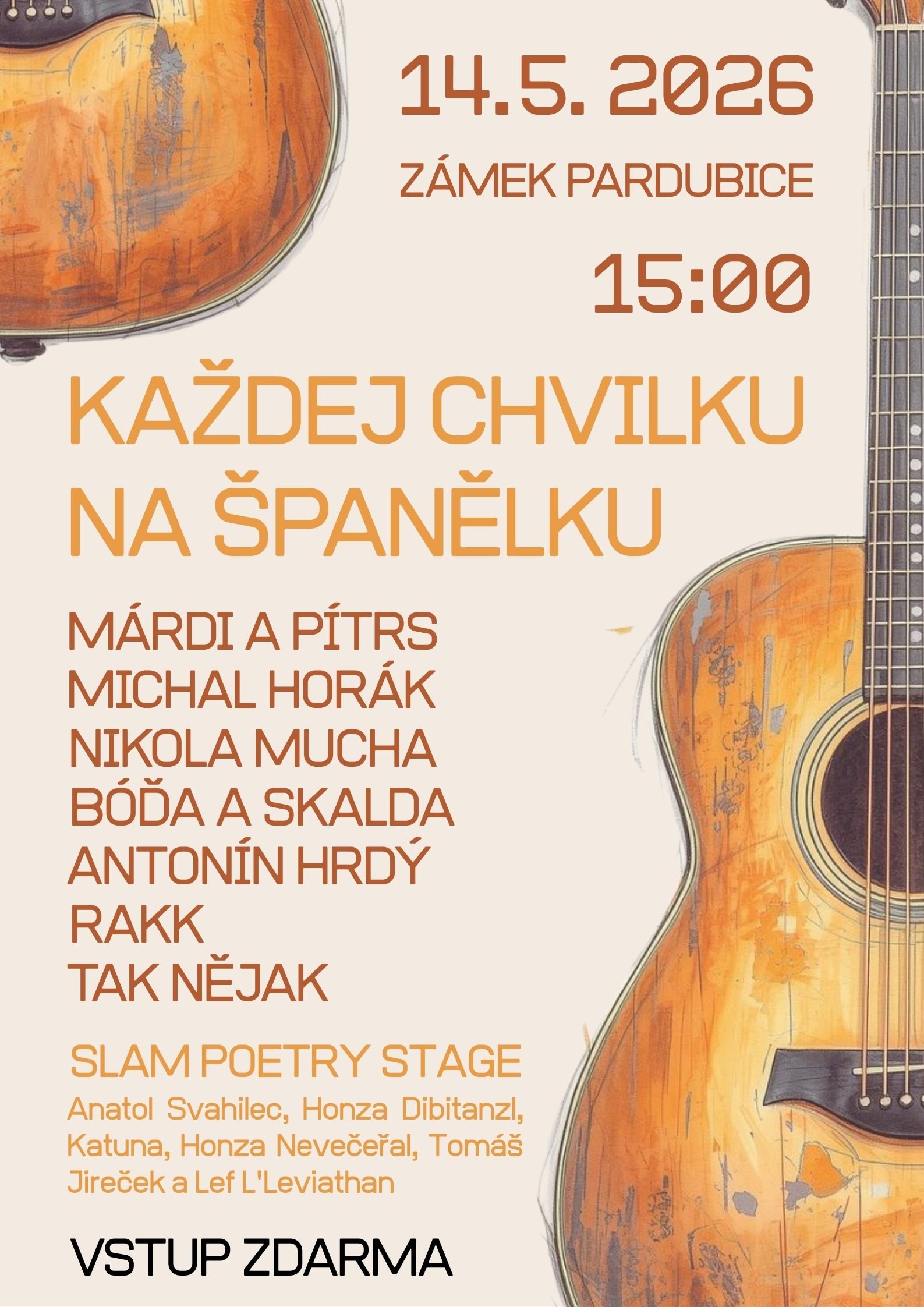 KAŽDEJ CHVILKU NA ŠPANĚLKU