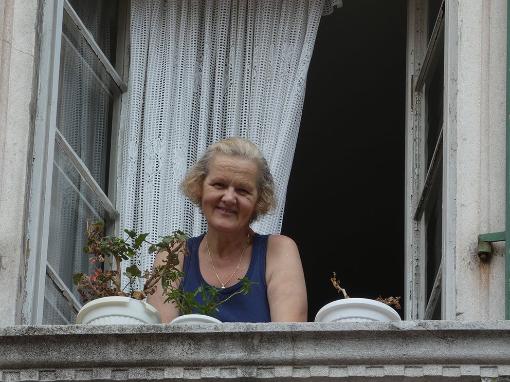 U moře v Černé Hoře, foto Libor Drahoňovský